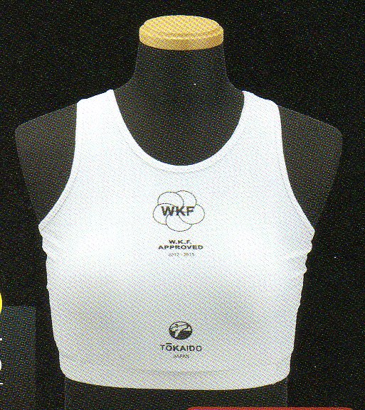WKF Approved Ladies Chest Guard