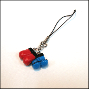 (image for) Red/Blue Fist Protector Strap - Click Image to Close