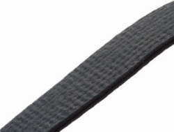 (image for) Tokyodo Int. Regular 100% Cotton Black Belt - Click Image to Close